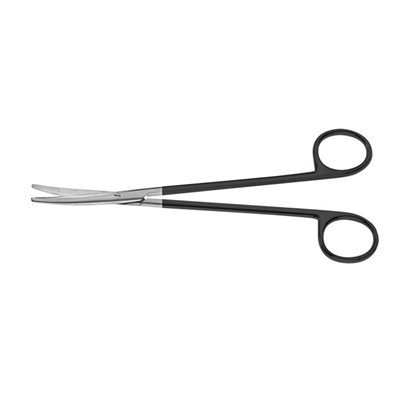 Metzenbaum serrated supercut scissors 5 3 / 4" 14.5cm curved