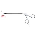 Daniel endoforehead grasping forcep left curved malleable 6"