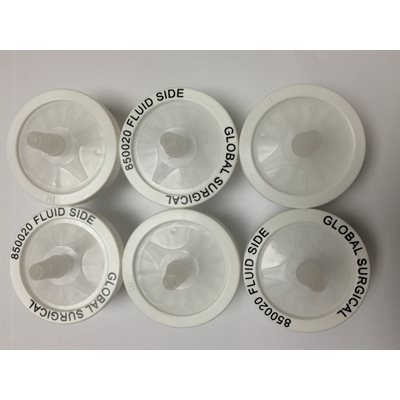 Disposable hydrophobic filter for cabinet - 6 pack
